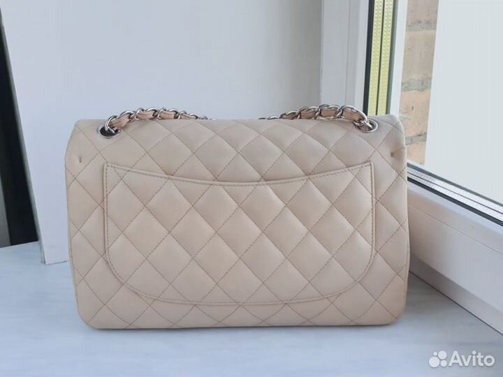 Сумка Chanel Classic Double flap Jumbo икра оригин