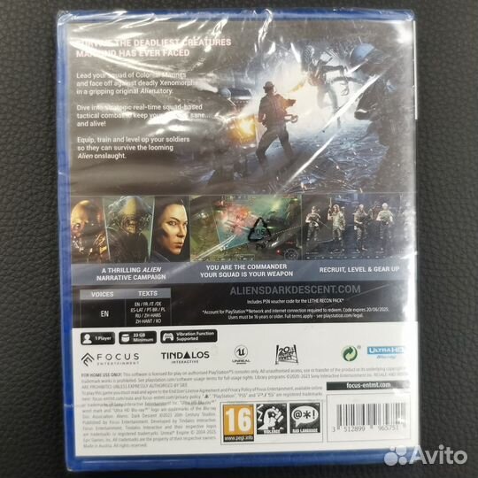 Aliens Dark Descent PS5 новый