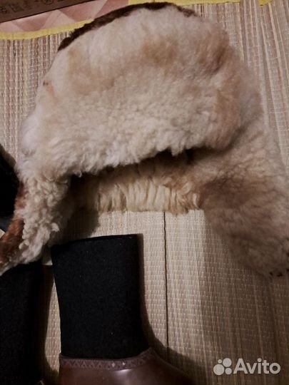 Шапки и валенки детские СССР