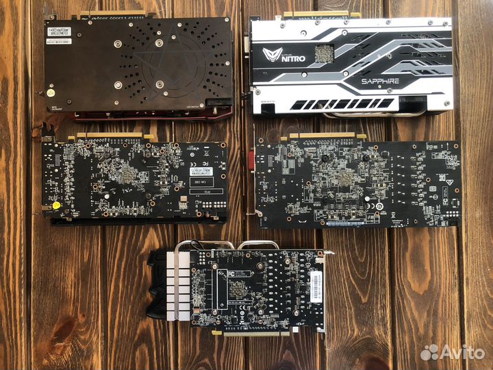 Видеокарты RX 580 8 gb