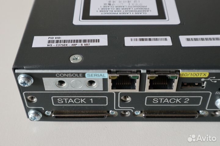 Коммутатор Cisco WS-C3750X-48P-S