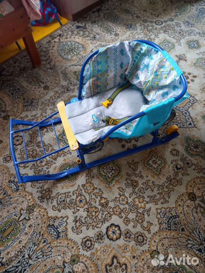 Детские зимние санки