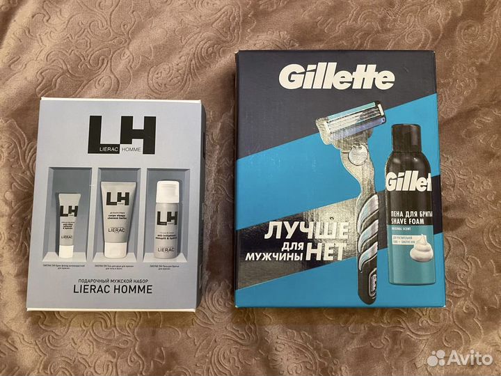 Подарочный мужской набор Lierac home, Gillette