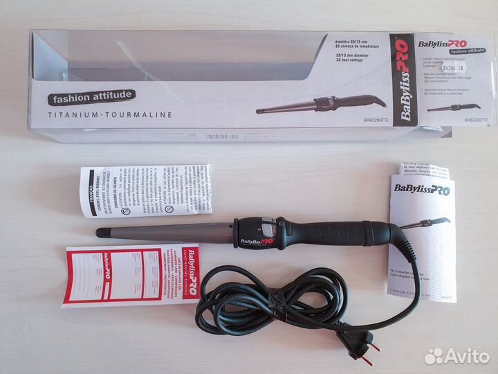 Конусная плойка для волос BaByliss PRO