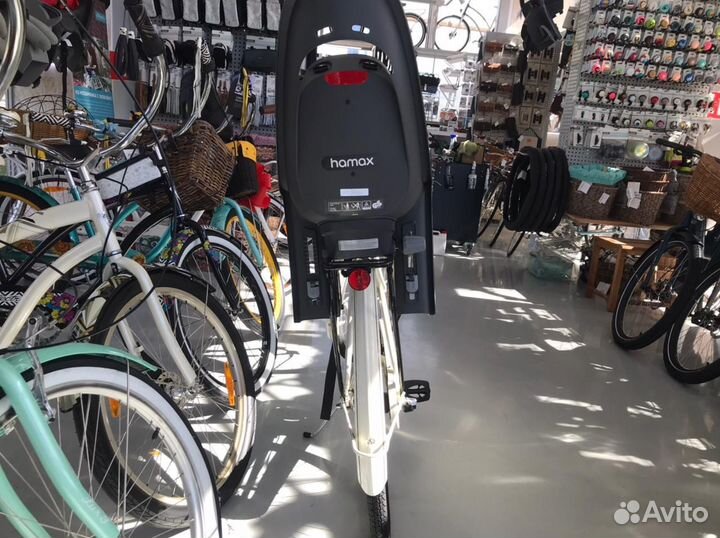 Велокресло hamax + багажник