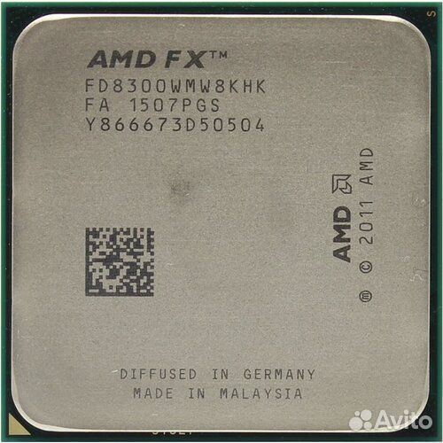 Процессор AMD FX-8300 (AM3+, 4.0Ghz, 8с/8t)