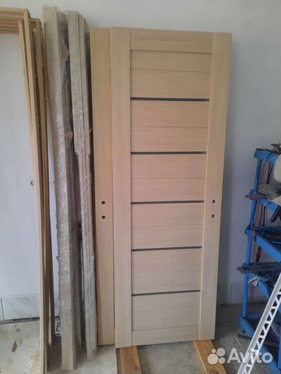 Двери межкомнатные с коробкой и наличниками