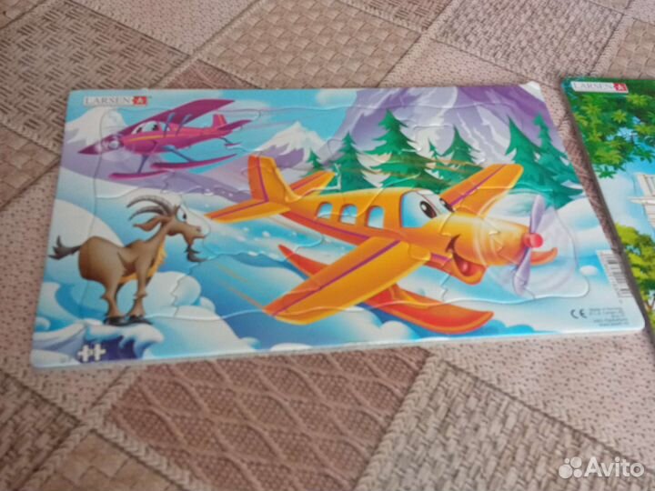 Трактор пазл