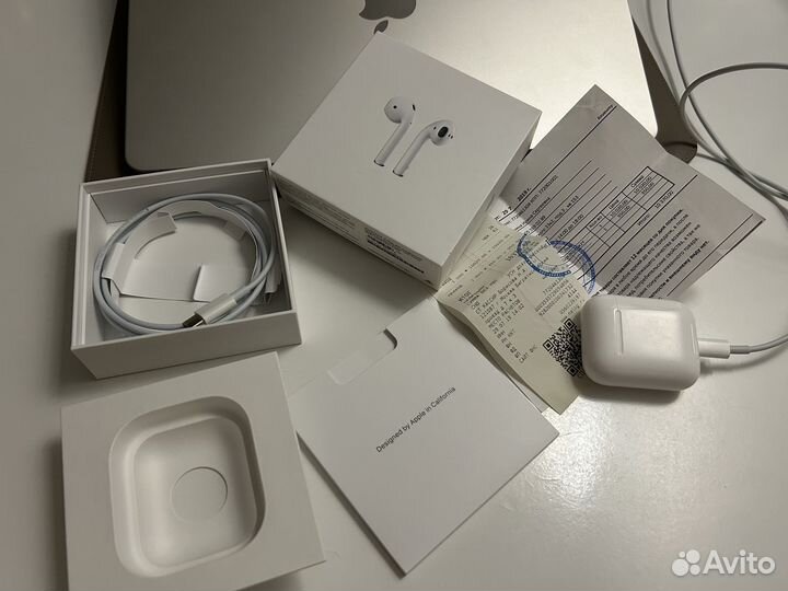 Наушники apple airpods 2