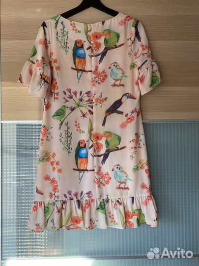 Роскошное платье с райскими птицами Molly B. S