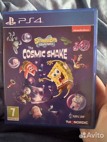 Игра для playstation ps5 ps4 губка боб