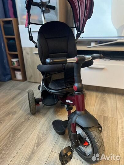 Трехколесный велосипед kreiss с ручкой