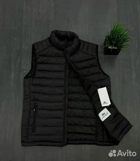 Жилетка мужская lacoste безрукавка