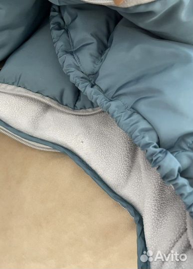 Конверт пуховый mansita и перчатки