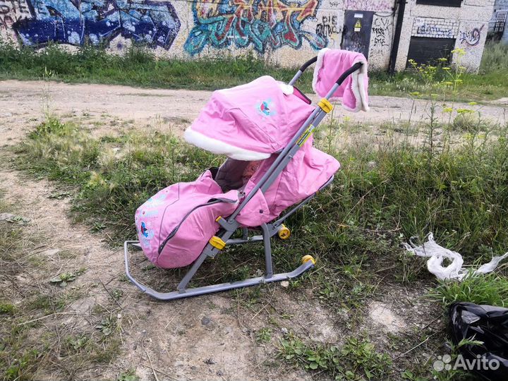 Санки коляска