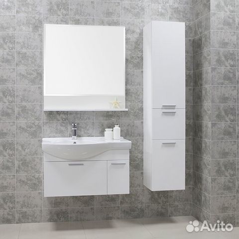 Зеркало aquaton (Акватон) 1a188502nd010 Белое