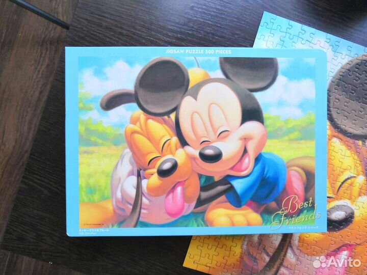 Пазл Tenyo Disney Mickey Mouse and PlutoD-500-301