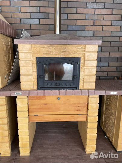 Русская печь для комплекта барбекю
