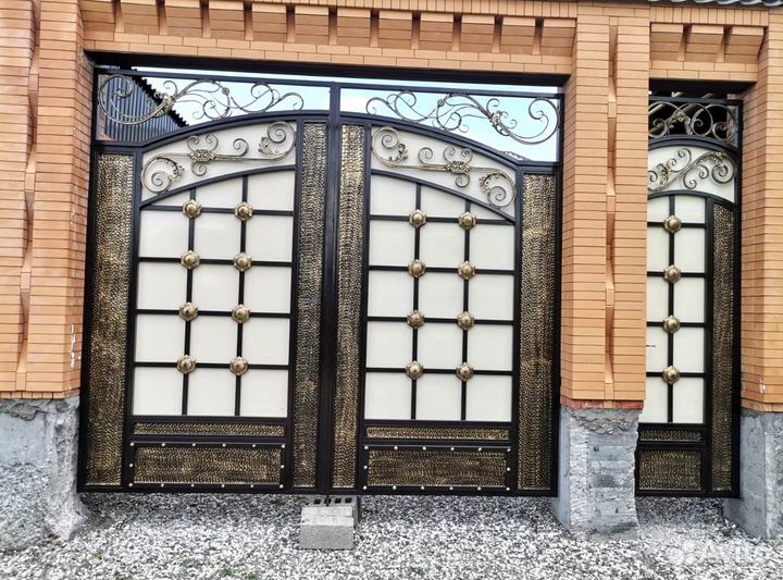 Кованные ворота