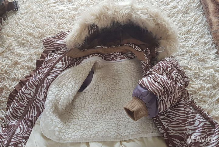 Зимний костюм для девочки