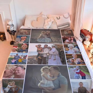 Плед с Вашими фотографиями под заказ