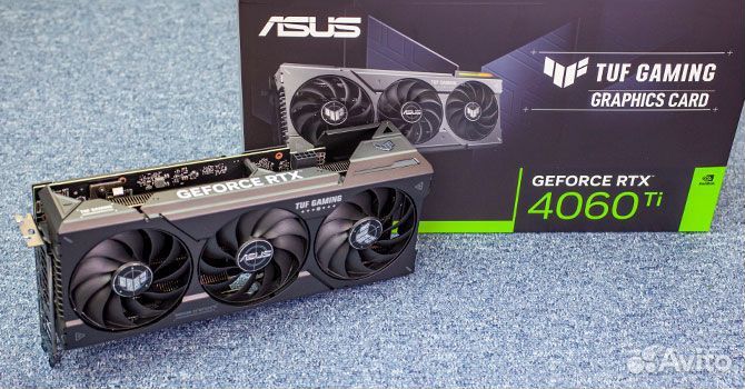 Видеокарта RTX 4060ti 16Gb