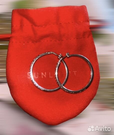 Серьги серебро 925 пробы