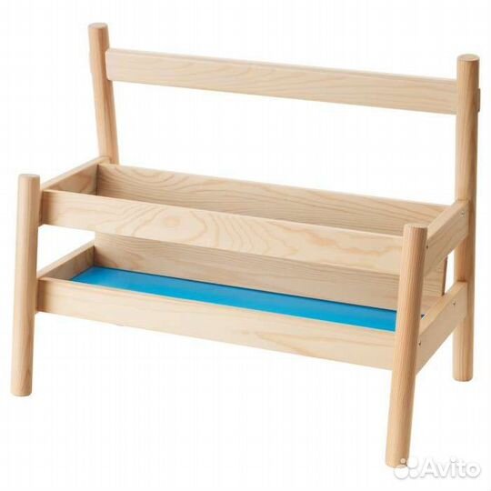 Полка для книг детская напольная по монтессори