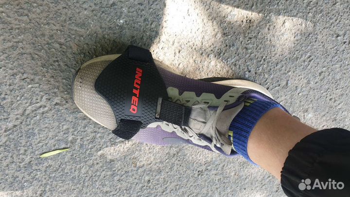 Накладка на обувь под мото, защита обуви от кпп