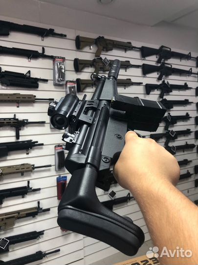 Страйкбольный пистолет-пулемет Cyma H&K MP5J