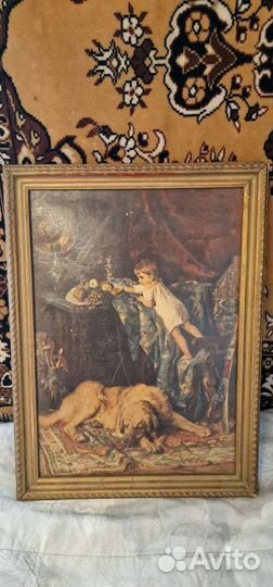 Картина в мастерской художника