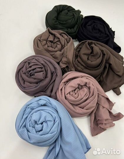 Палантины ткань тонкая лапша размер 170/70