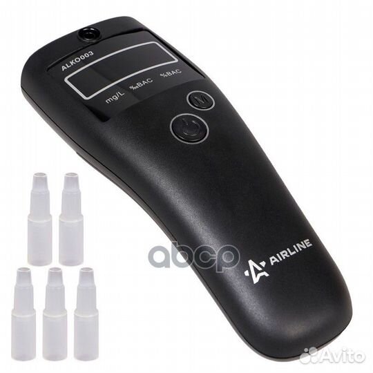 Алкотестер полупроводниковый черный PRO alko003