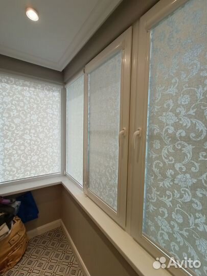 Рулонные шторы на заказ. Замер и установка