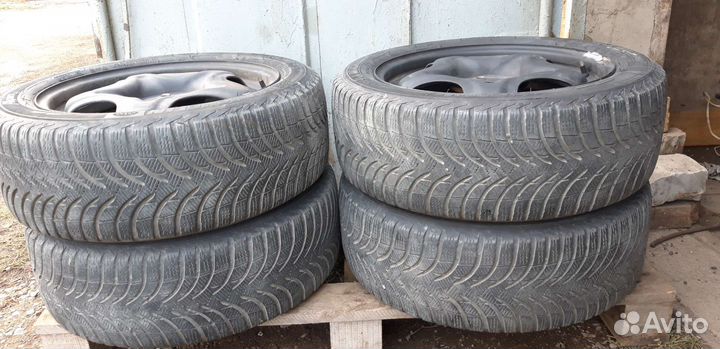 Колеса R16 195/55, на рио, солярис