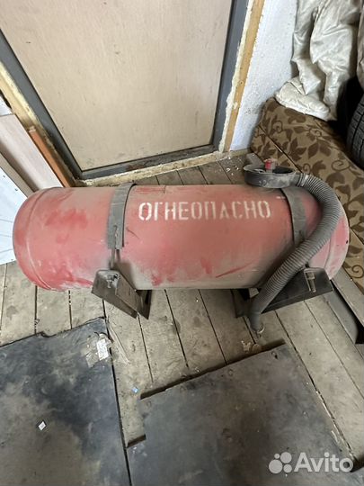 Газовый баллон на газель
