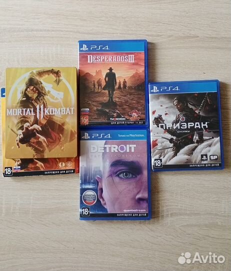 Диски на Sony PS4