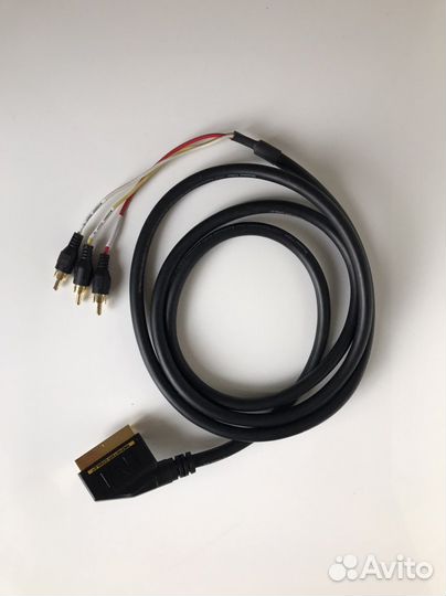 Monster cable, кабель Scart - AV RCA