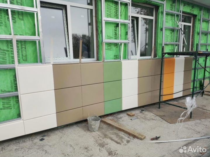 Вентилируемые фасады от производителя