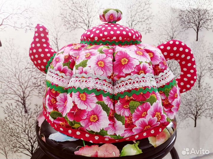 Чайник-грелка из ткани, Кукла-грелка на чайник