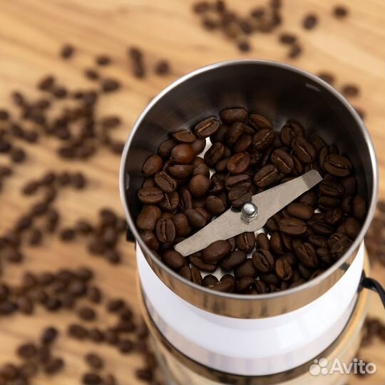 Кофемолка электрическая Luazon LCG-01 120Вт, 85г