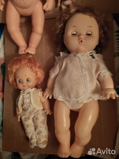 Куклы СССР. Большая Кукла Обижулька.52 см