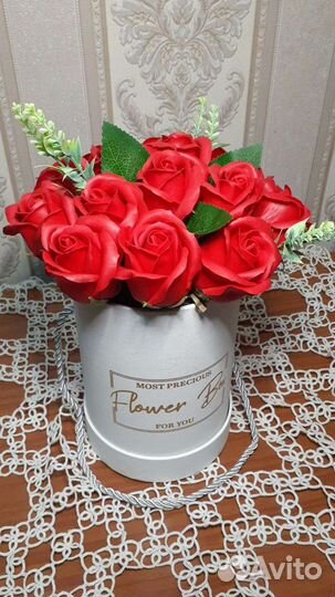 Мыльные розы на день матери