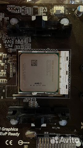 Asrock a75m hvs + amd a6-3500