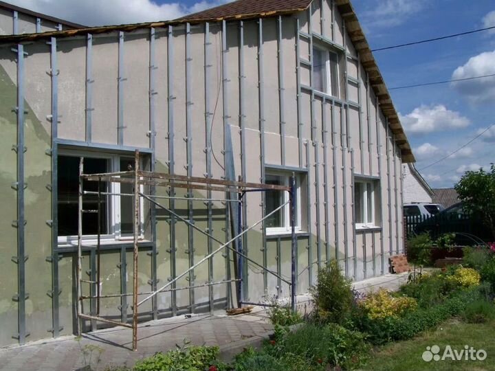 Монтаж сайдинга фасадные работы