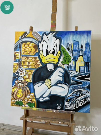 Напольные картины в интерьер под заказ