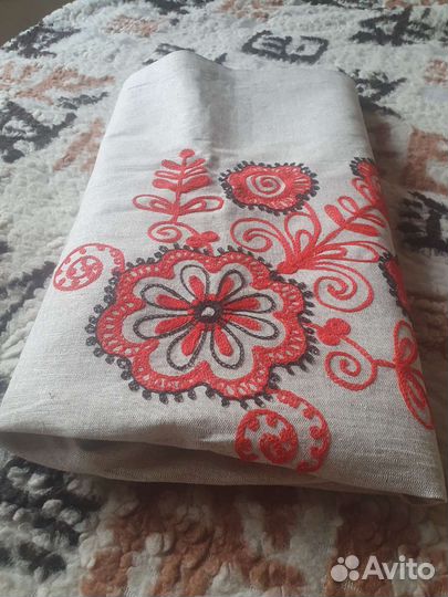 Скатерть льняная новая СССР