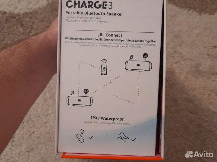 Колонка jbl charge 3