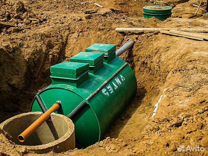 Септик эко Тополь 3 канализационный