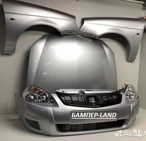 Фара Бампер Крыло Капот в Цвет Лада Приора